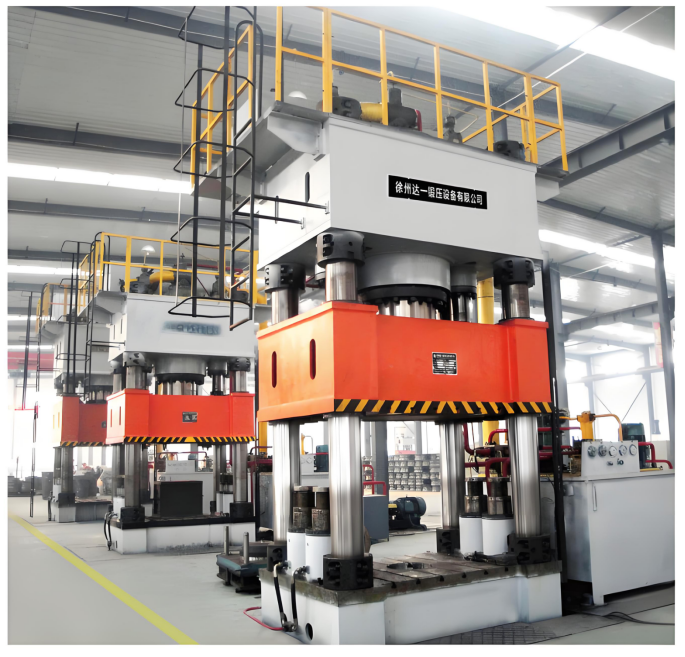 four column open die hydraulic forging press